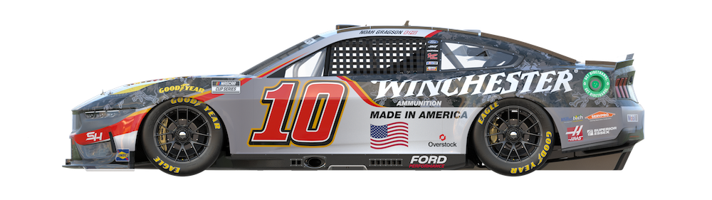 Winchester to be Featured on the No. 10 Ford Mustang in NASCAR Cup Series